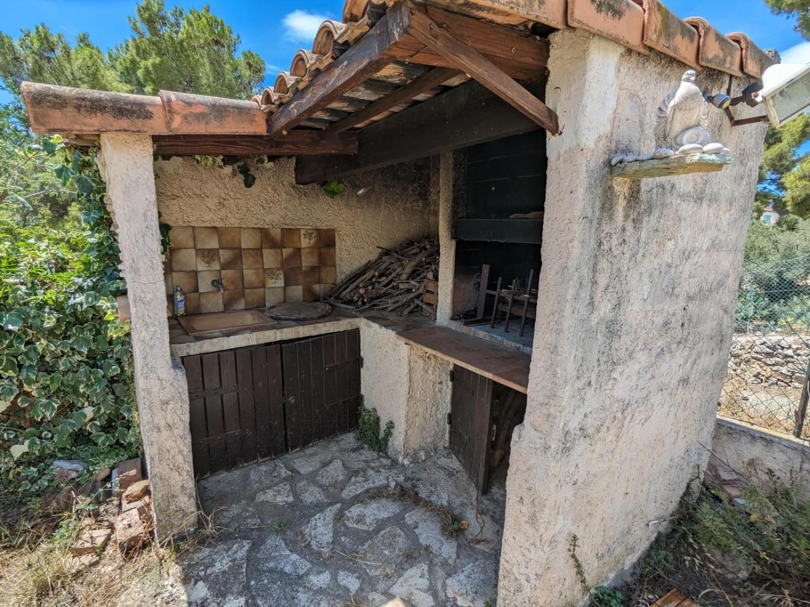 Maisonnette Kalis Calme Avec Climatisation Parking Jardin Cadre Campagne Plages A Pieds Bandol Buitenkant foto