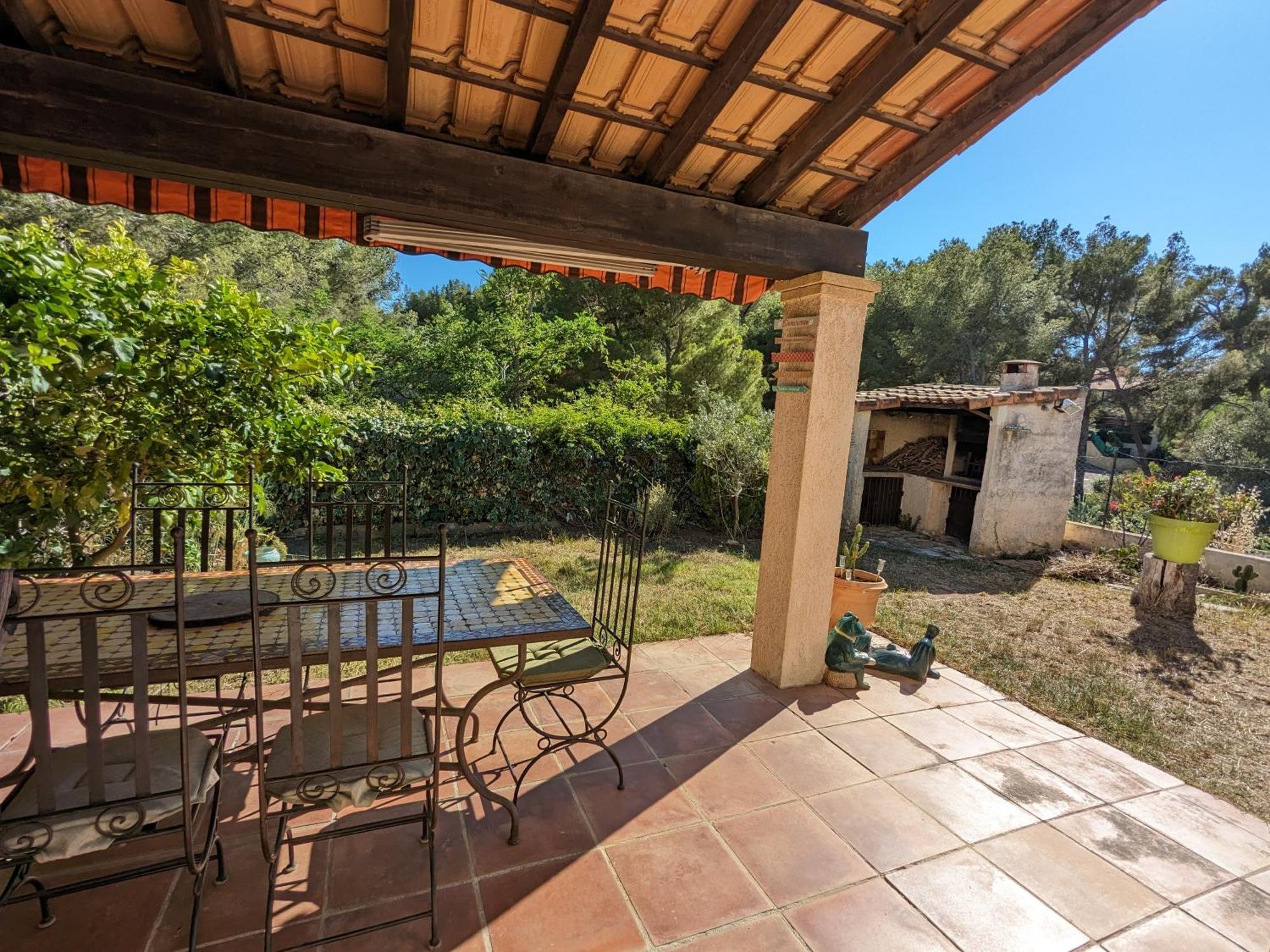 Maisonnette Kalis Calme Avec Climatisation Parking Jardin Cadre Campagne Plages A Pieds Bandol Buitenkant foto