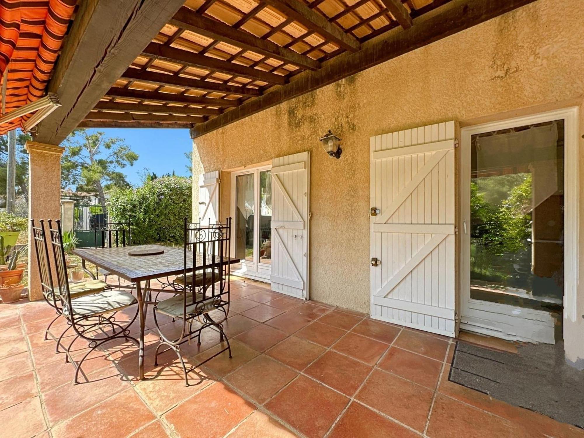Maisonnette Kalis Calme Avec Climatisation Parking Jardin Cadre Campagne Plages A Pieds Bandol Buitenkant foto